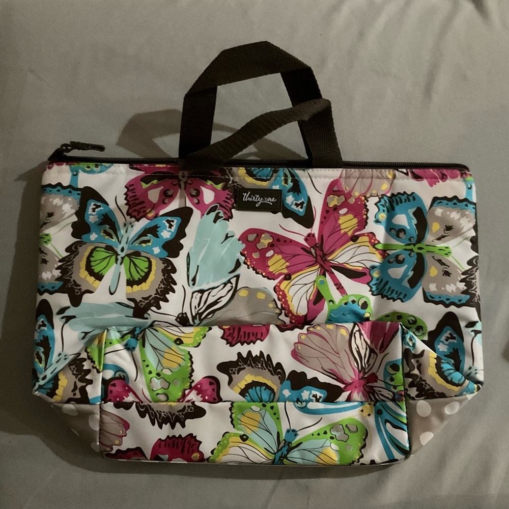 Thirty one Butterfly insulated lunch bag.  NWOT.